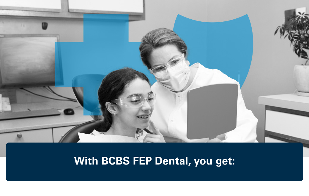BlueCross. Blue Shield. FEP DENTAL(SM). FEDVIP